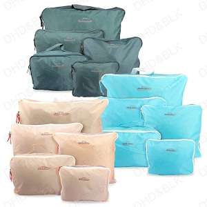 5PCS Waterproof Clothes Travel Storage Bags Packing Cube Luggage Organizer Pouch super deal in America